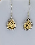 Be A Light French Wrap Teardrop Earrings (Small)