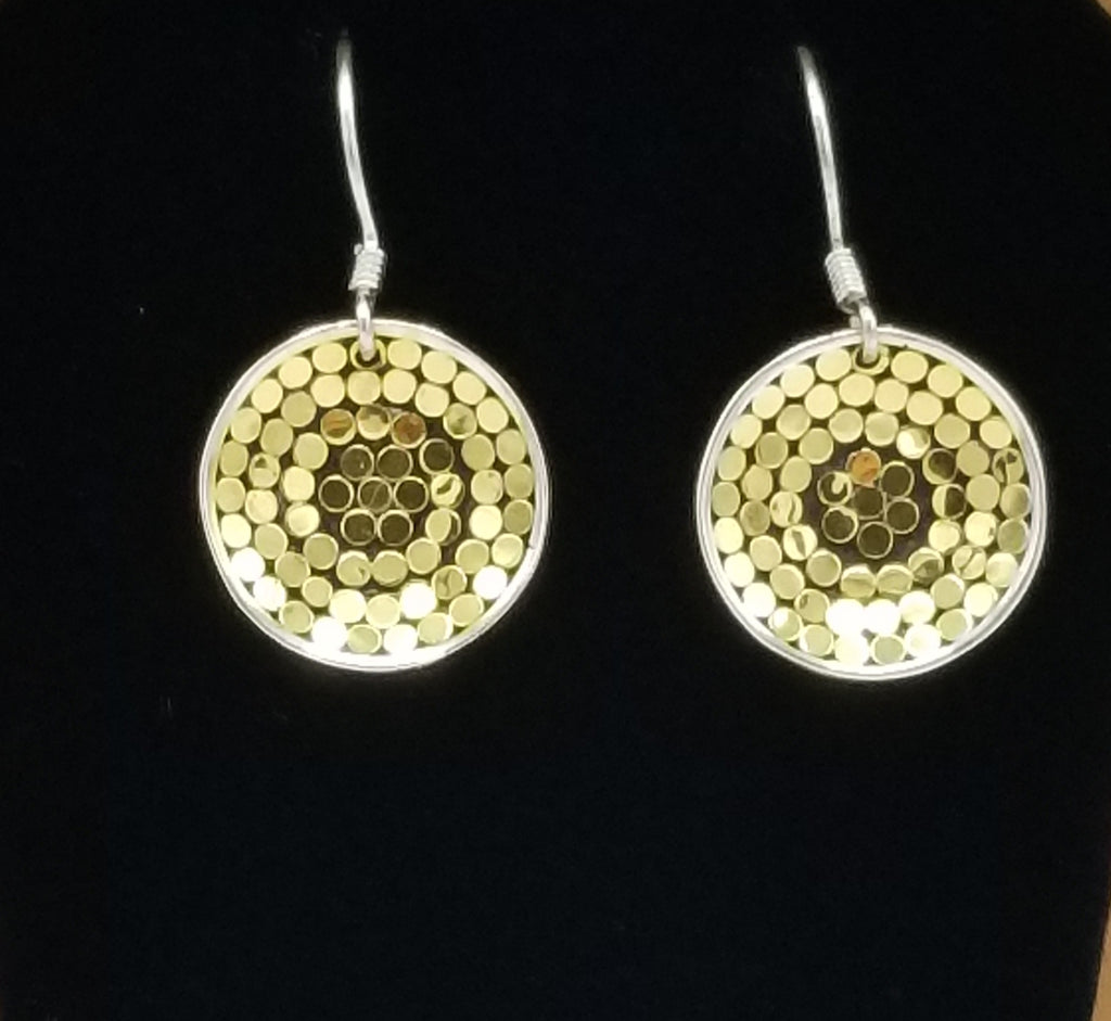 Be A Light Concave Earrings (Small)