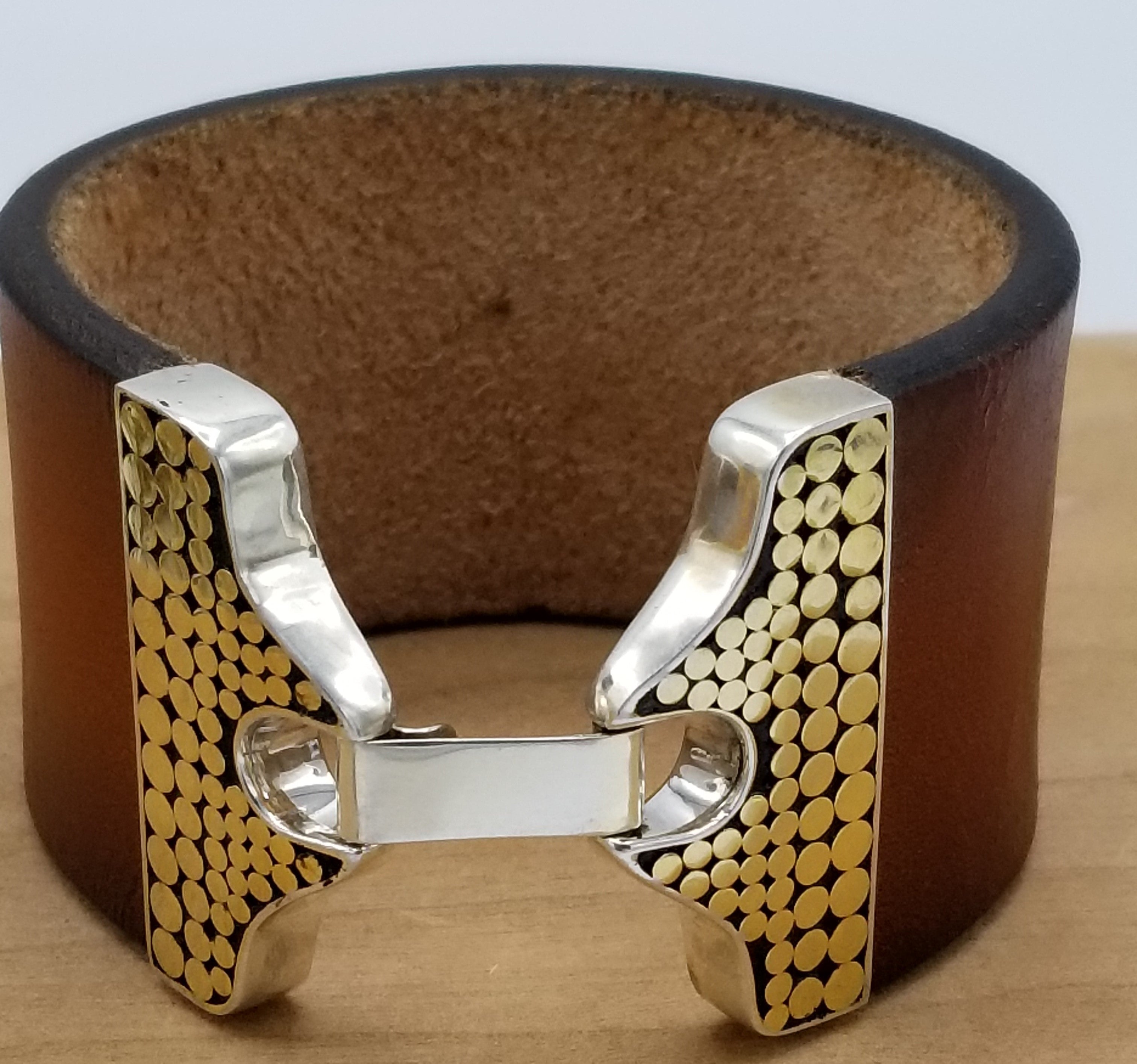 Be A Light Leather Cuff