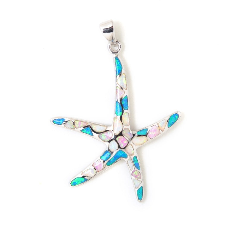 Starfish - Opal with Pink
