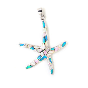 Starfish - Opal with Pink