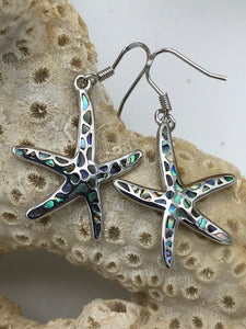 Starfish - Abalone Earrings