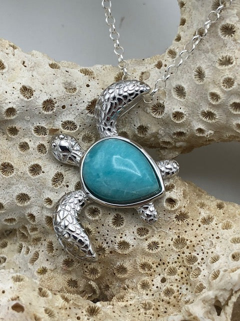 Sea Turtle - Amazonite