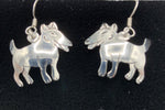Dog Earrings sterling silver