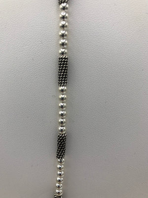 Sterling Silver Beaded necklace