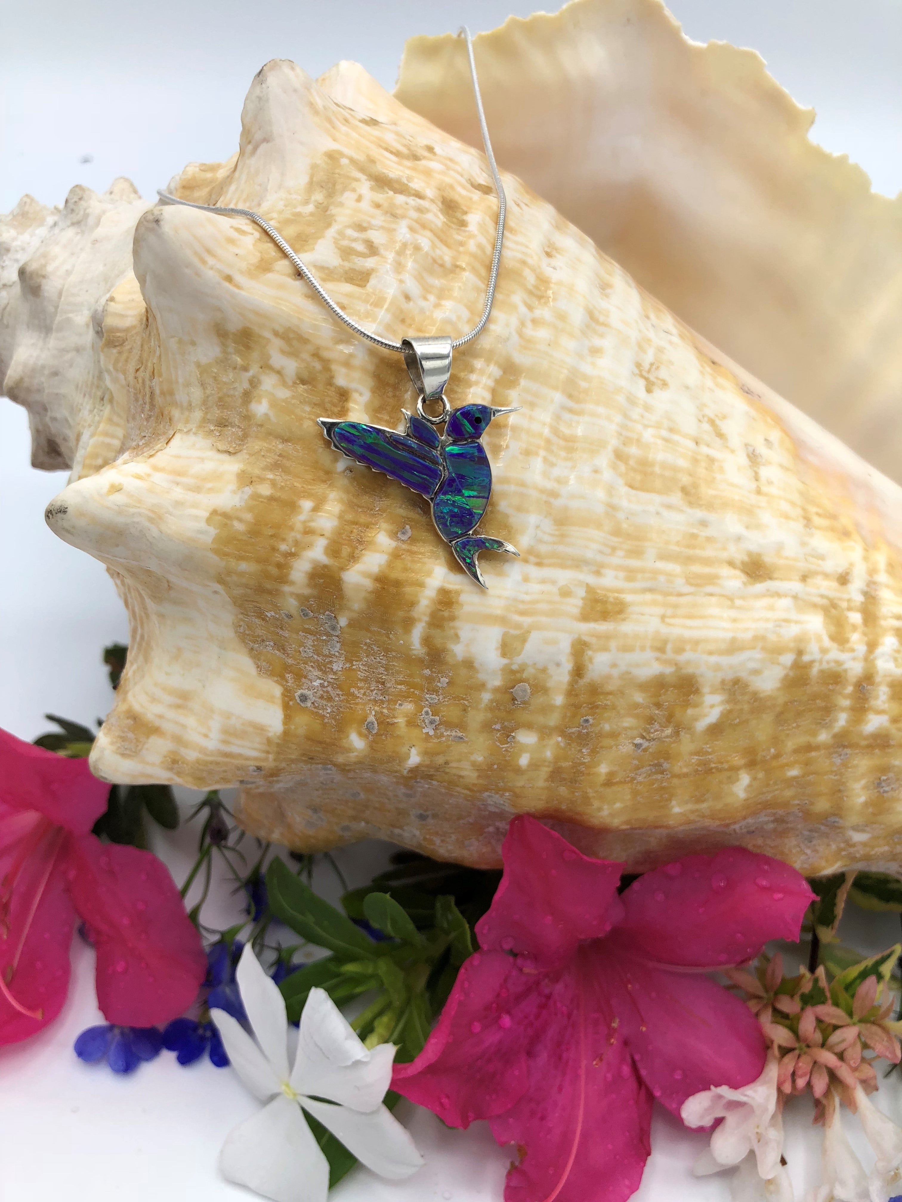 Hummingbird pendant