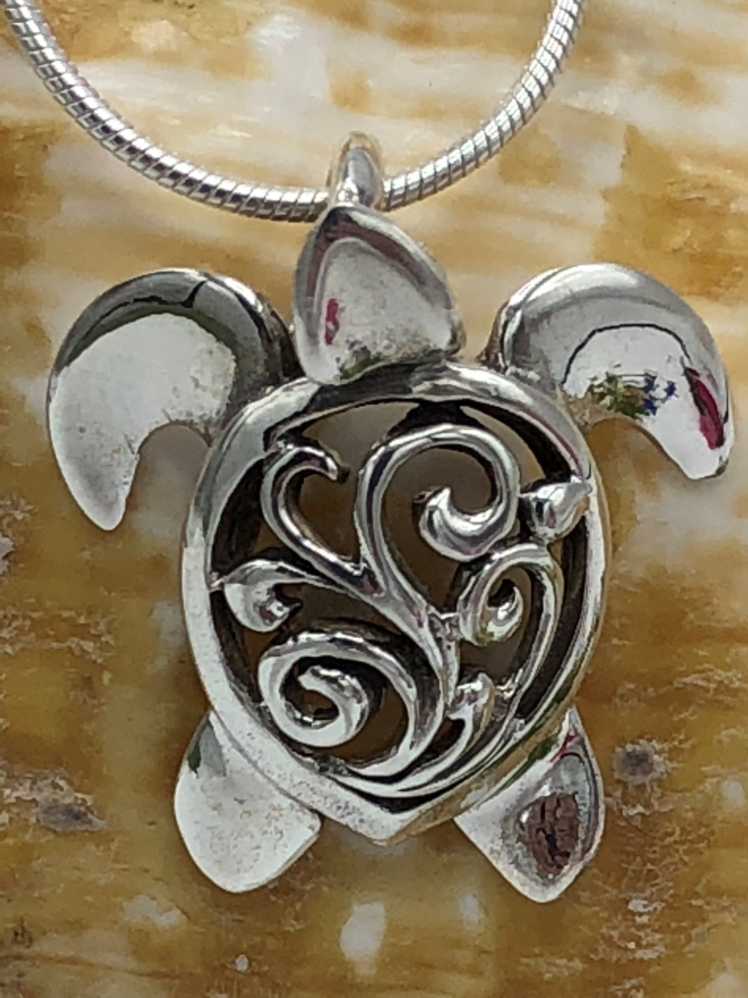 Serling Silver Sea Turtle